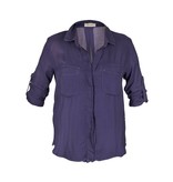Bella Dahl Bluse dunkelblau