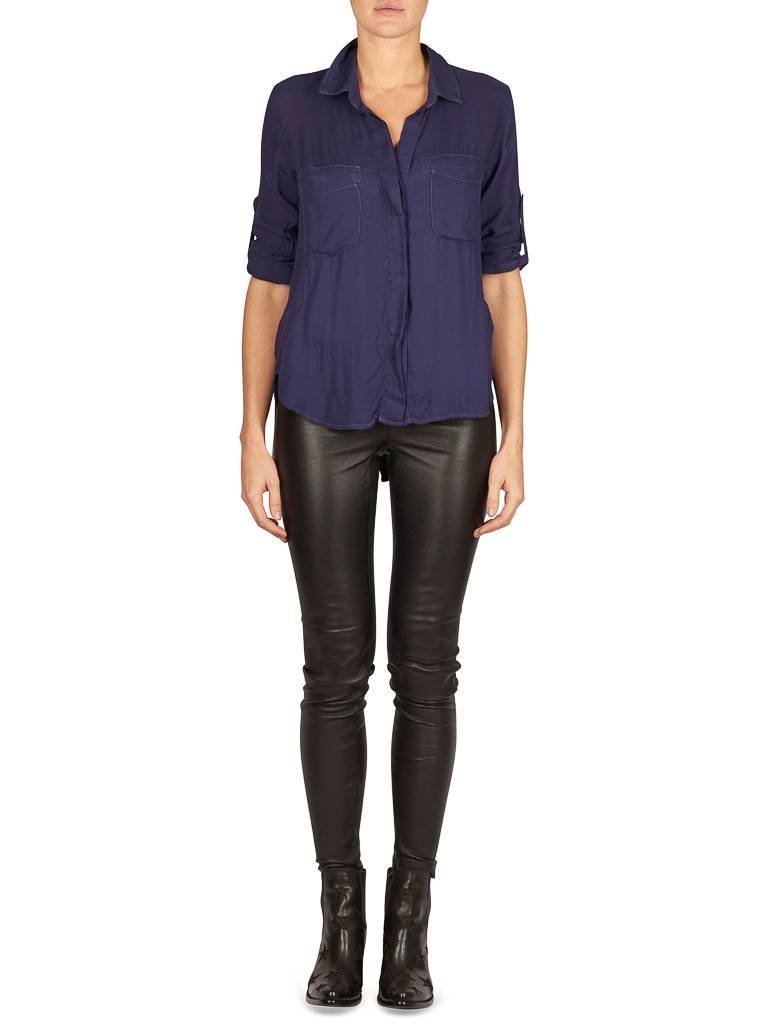 Bella Dahl Bluse dunkelblau