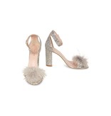 Kate Spade Ilona sandalen zilver glitter