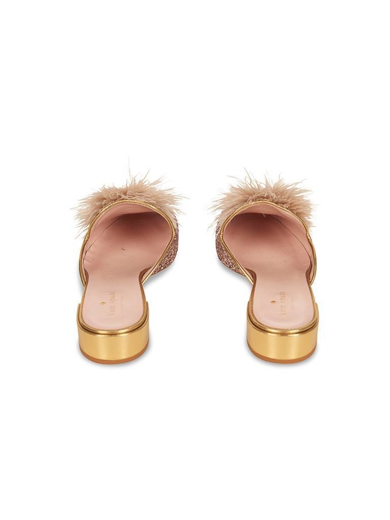 Kate Spade Instappers rosé goud glitter