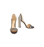 Elisabetta Franchi Sandalen met print zwart