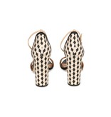 Elisabetta Franchi Sandalen met print zwart