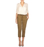 Bella Dahl Bluse mit Brusttaschen Creme