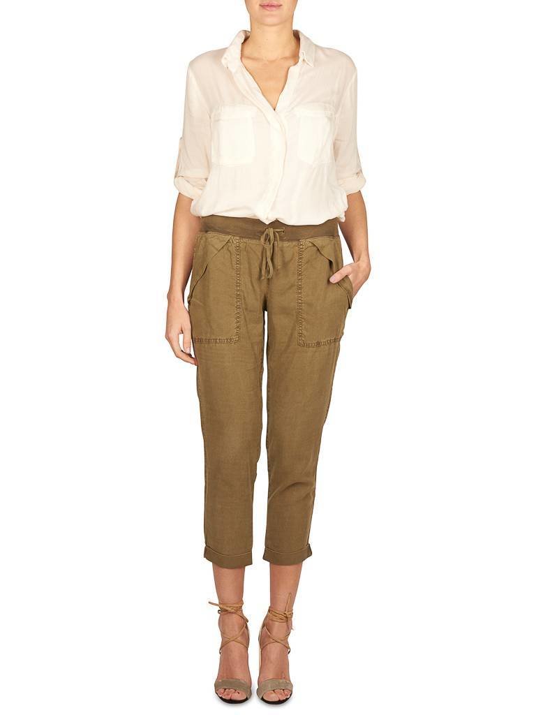 Bella Dahl Blouse met borstzakken crème