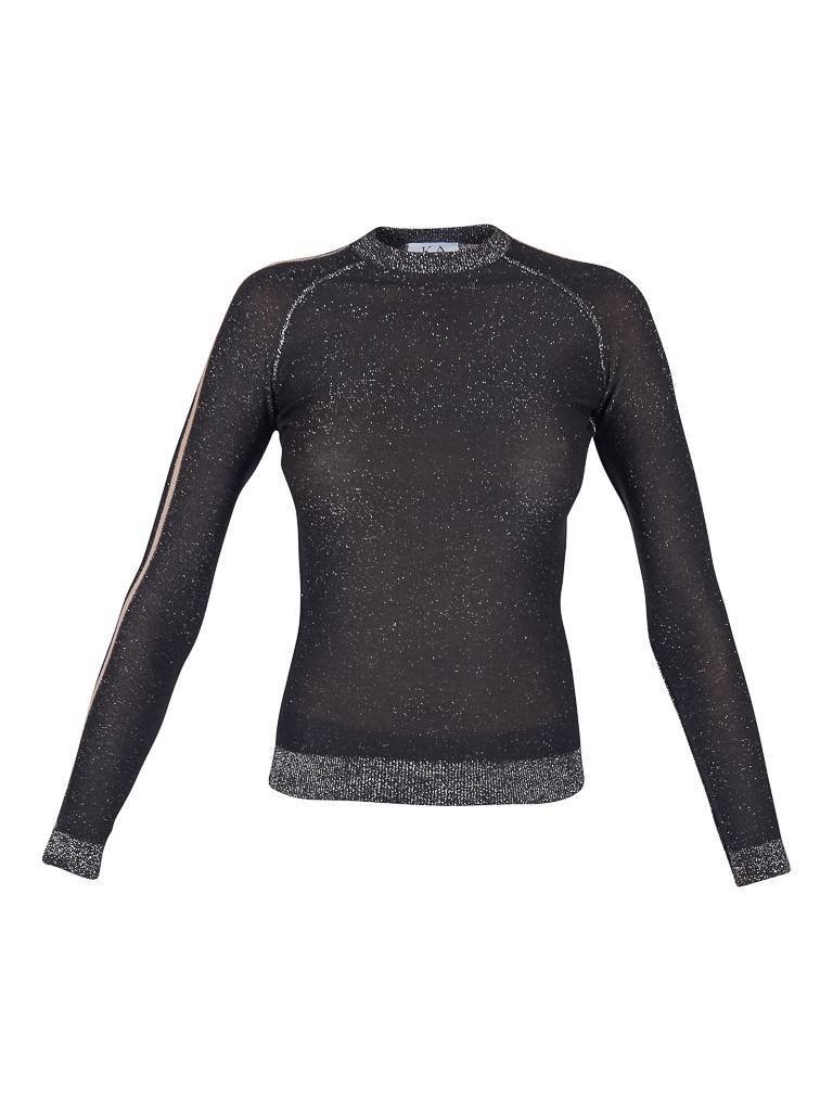 Zoe Karssen Silver relaxed pullover black