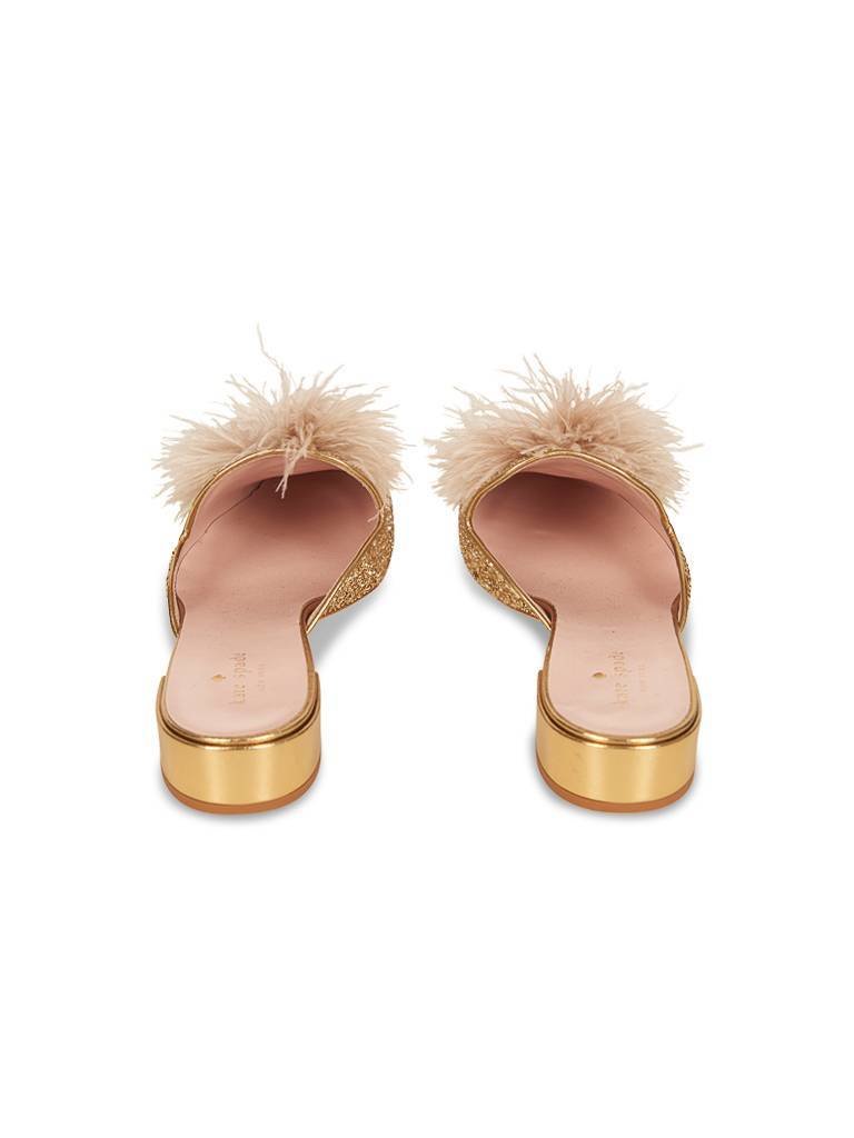 Kate Spade Instappers goud glitter