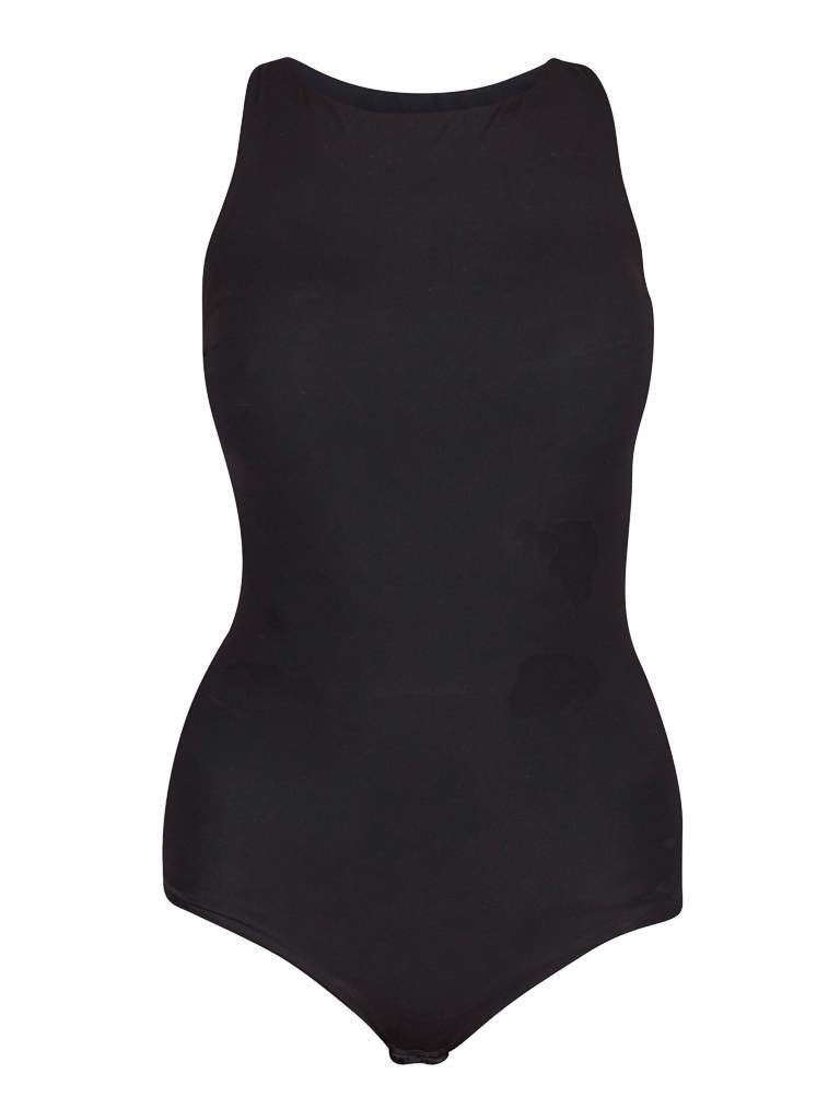 Elisabetta Franchi Halter Body schwarz