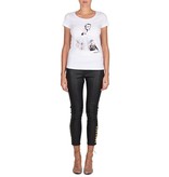 Elisabetta Franchi Tee with print fashion white