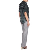 Bella Dahl Tie dye blouse donkergroen