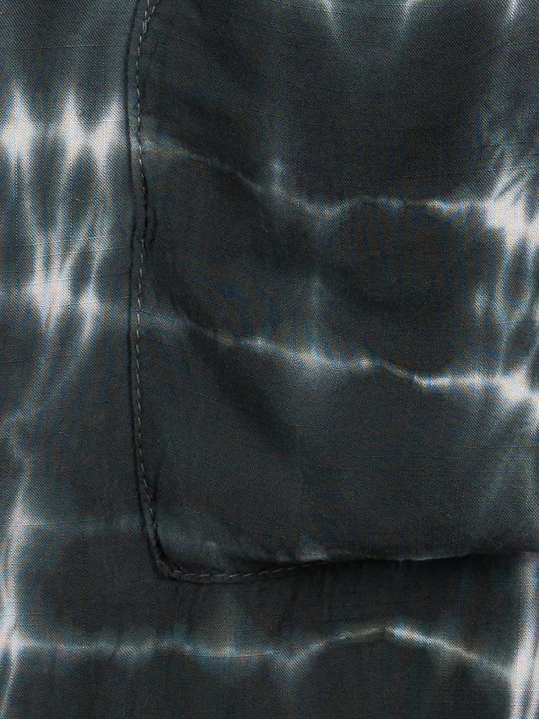 Bella Dahl Tie dye blouse donkergroen