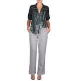 Bella Dahl Tie dye blouse donkergroen