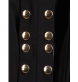 Elisabetta Franchi Top met tailleriem zwart