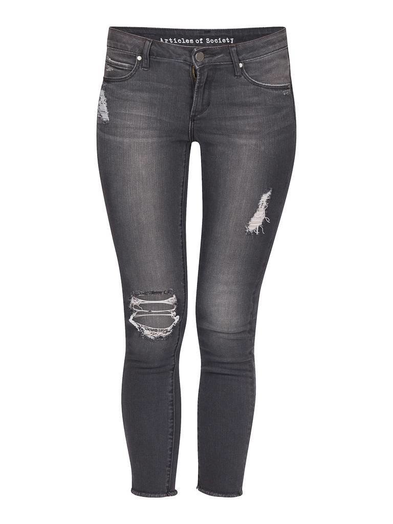 Articles of Society Carly Dixon jeans donkergrijs