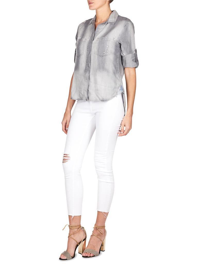 Articles of Society Carly Whiteout jeans wit