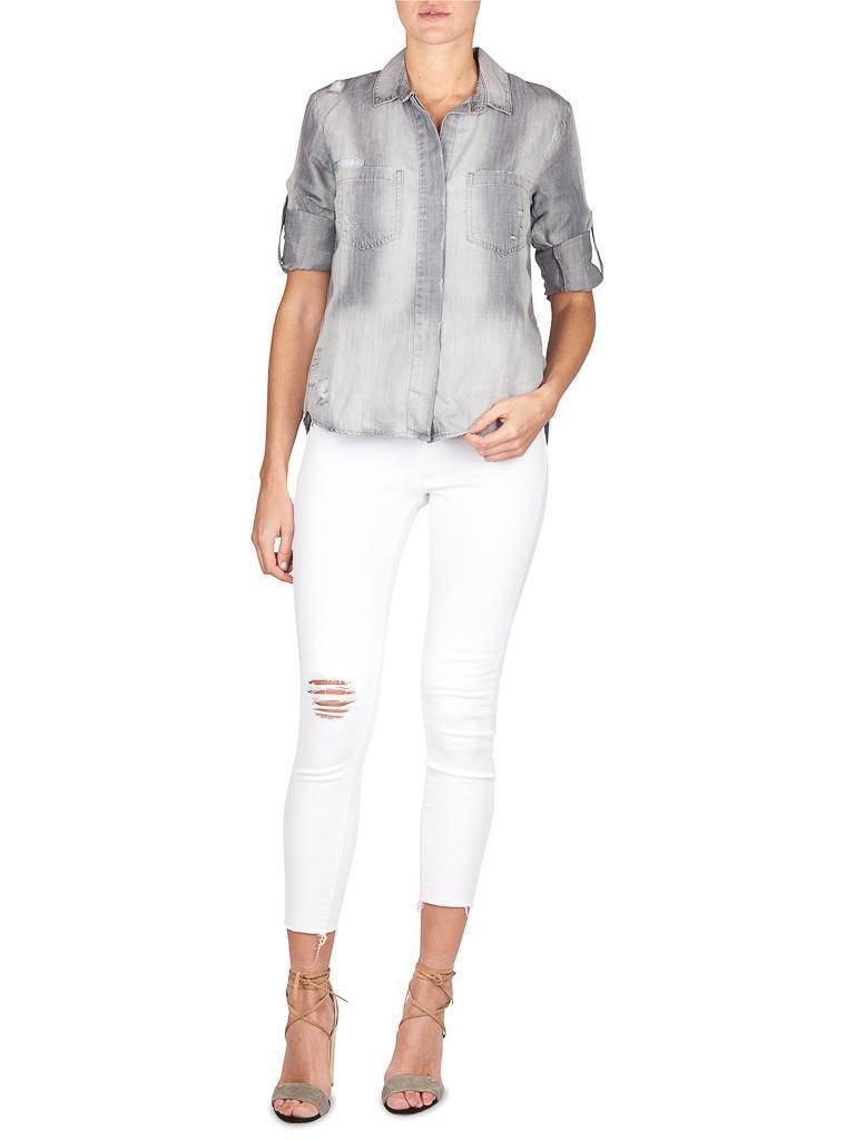 Articles of Society Carly Whiteout Jeans weiß