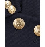 Pierre Balmain Coat with gold buttons dark blue