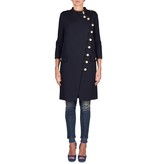 Pierre Balmain Jacke mit goldenen Knöpfen dunkelblau