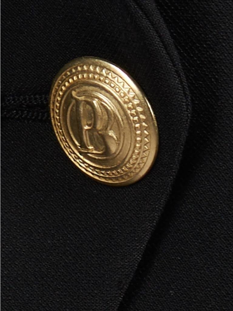 Pierre Balmain Blazer with two golden buttons black