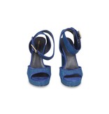 Pierre Balmain Sandalen denim blauw