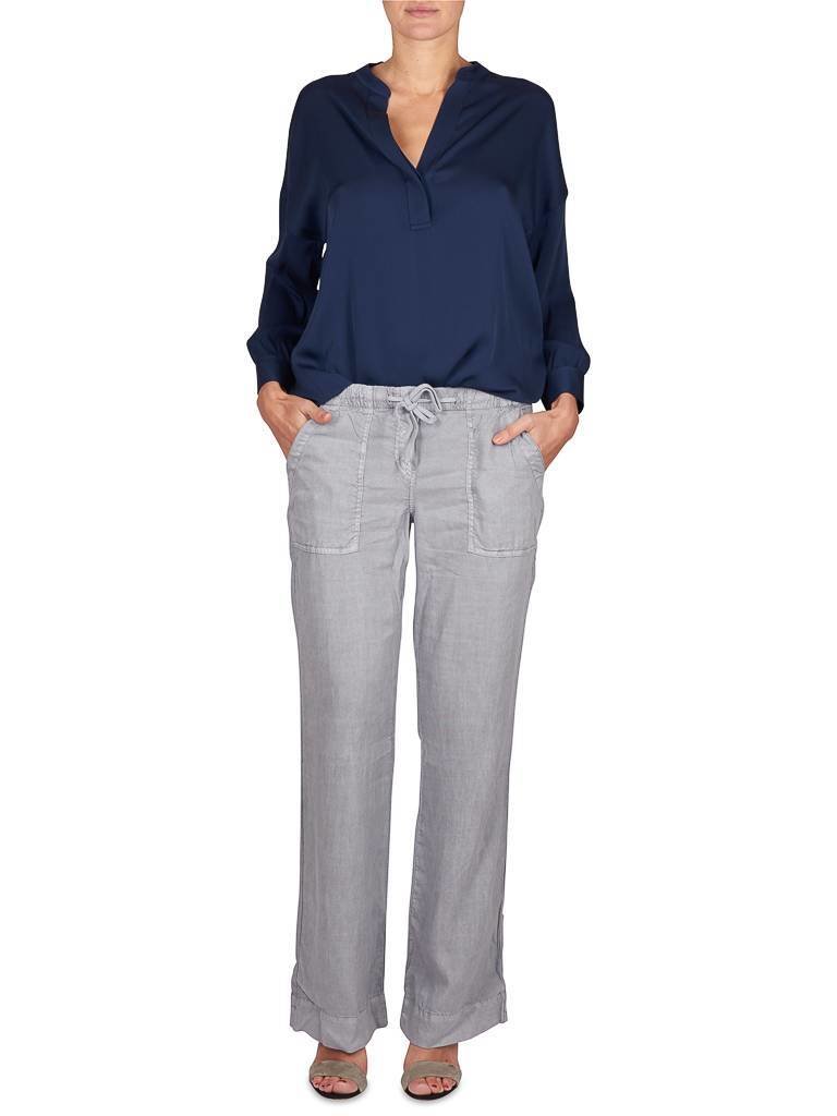 Vince V-neck blouse dark blue