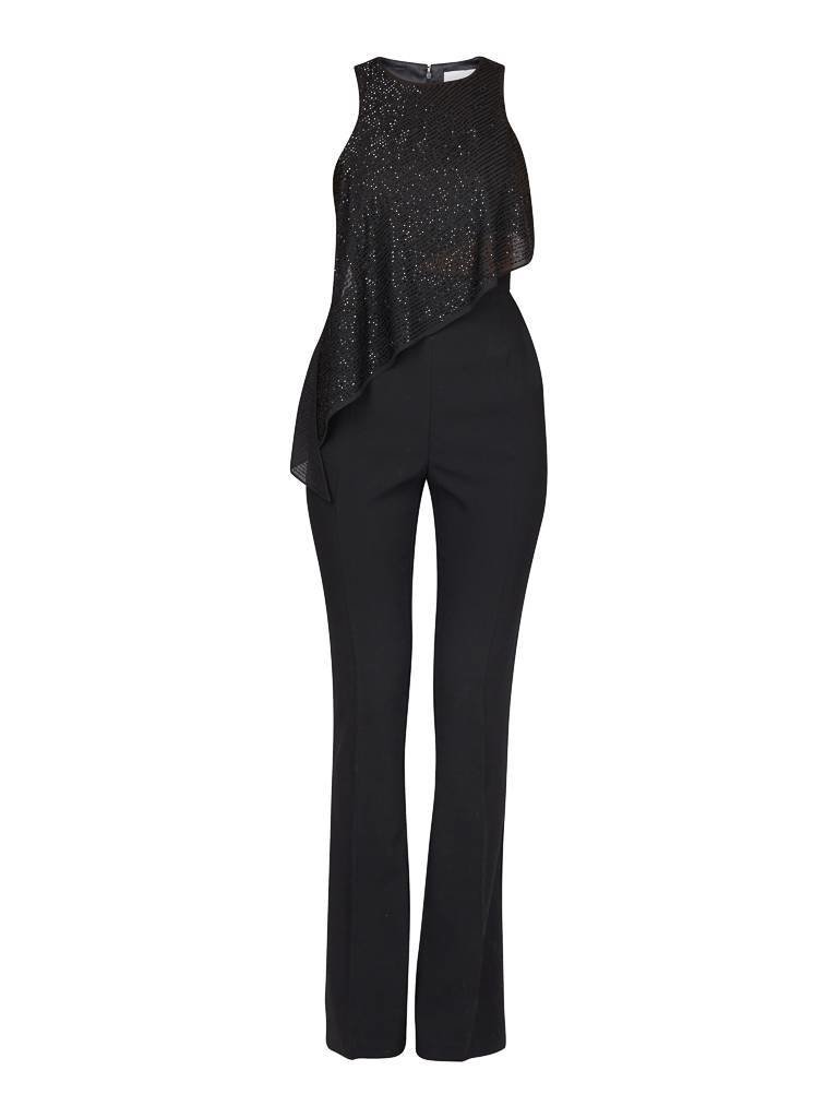 Elisabetta Franchi Jumpsuit with beads black