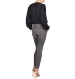 Elisabetta Franchi Body mit langen Ärmel schwarz