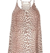 Notes Du Nord Ava Strap top leopard