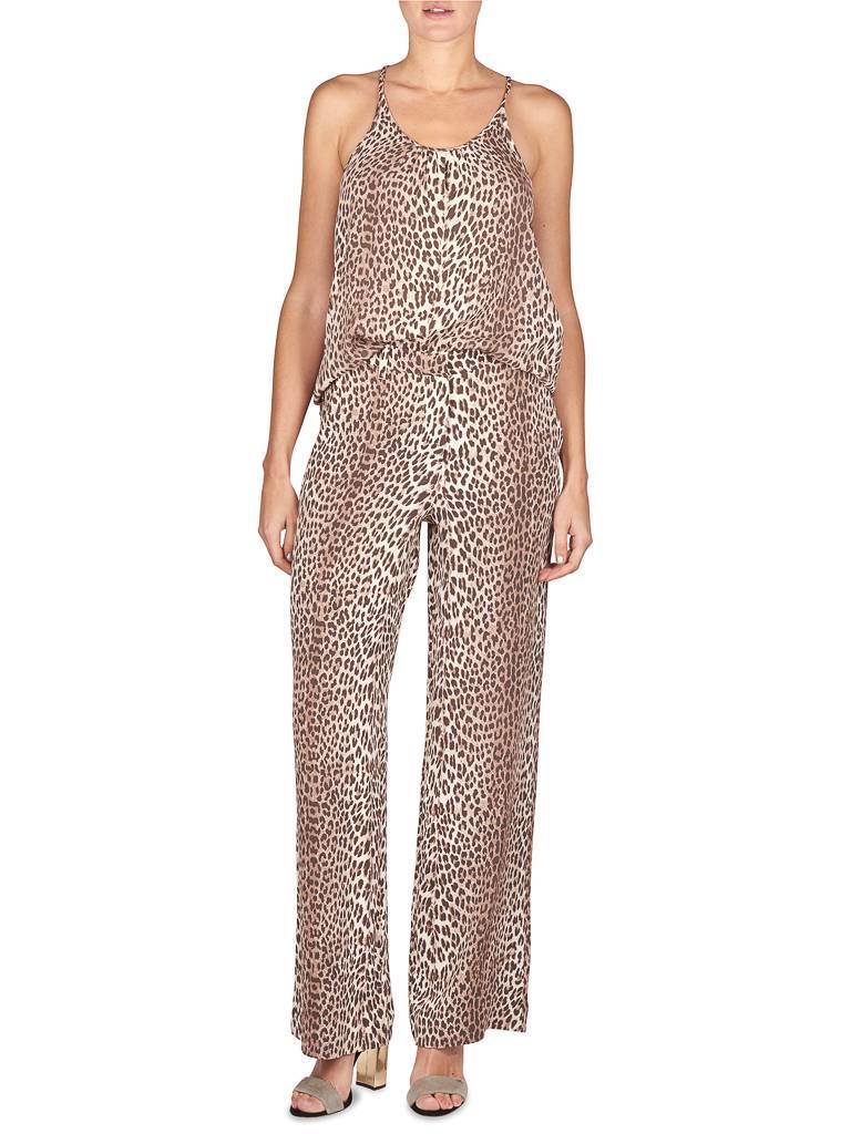 Notes Du Nord Ava Racerback top leopard