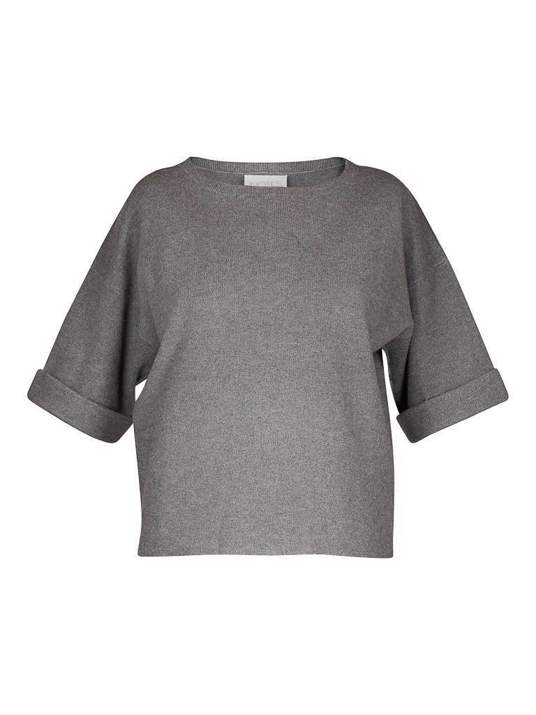 Notes Du Nord Aya Kurzarm grau