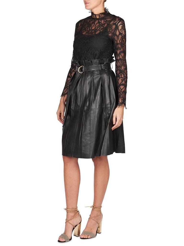 Notes Du Nord Adelina Bluse schwarz