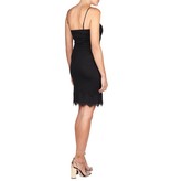 Notes Du Nord Amira Slip-Kleid schwarz