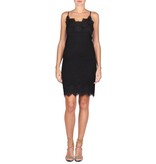 Notes Du Nord Amira slip dress black