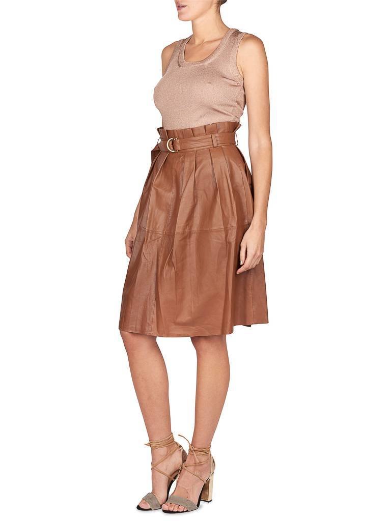 Notes Du Nord Aimee skirt brown