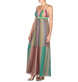 M Missoni Mouwloze glitterjurk multicolor