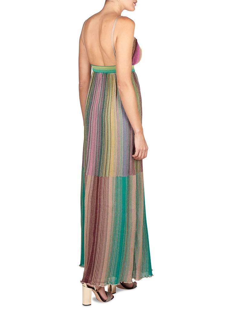 M Missoni Sleeveless glitter dress multicolor
