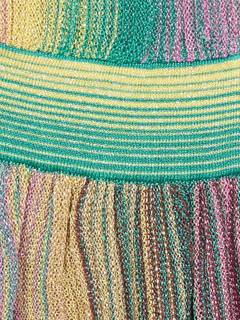 M Missoni Mouwloze glitterjurk multicolor