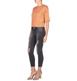 M Missoni Gestreepte top oranje