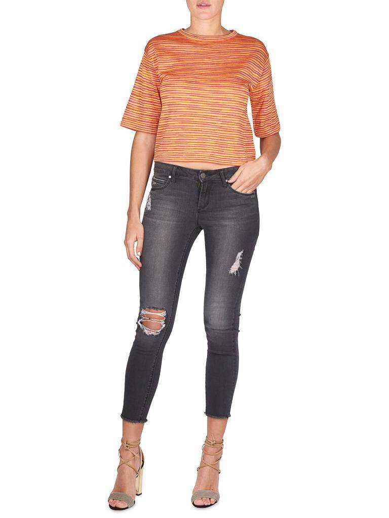 M Missoni Striped top orange