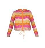 M Missoni Striped cardigan orange