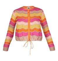 M Missoni Gestreept vest oranje