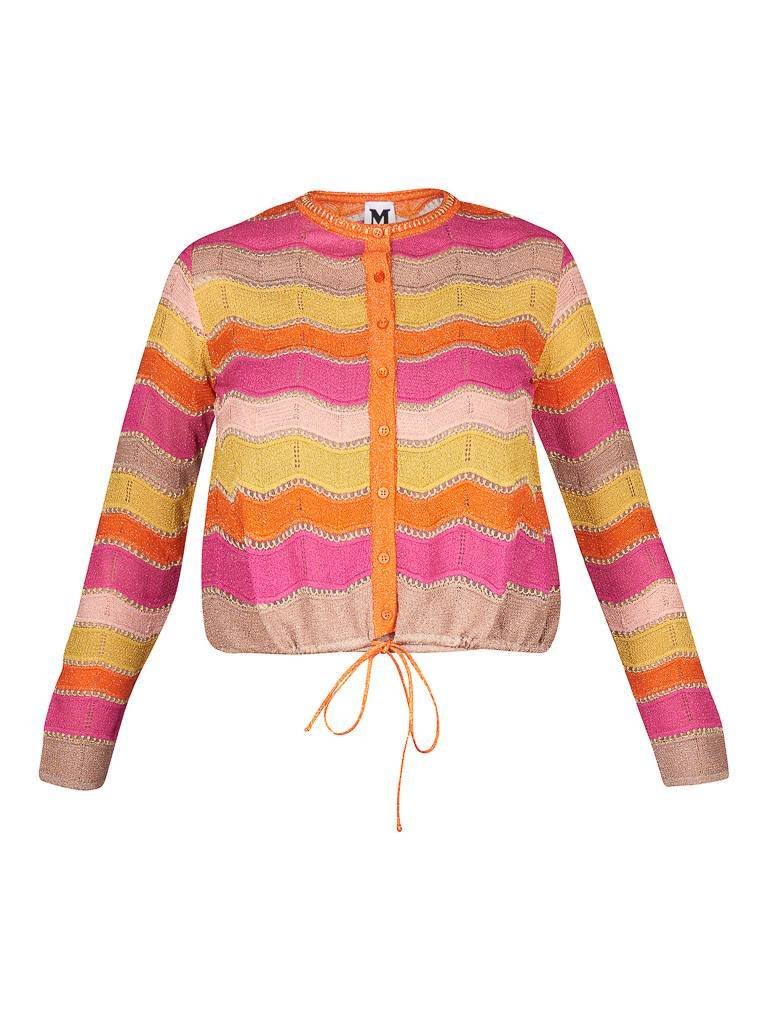 M Missoni Gestreept vest oranje