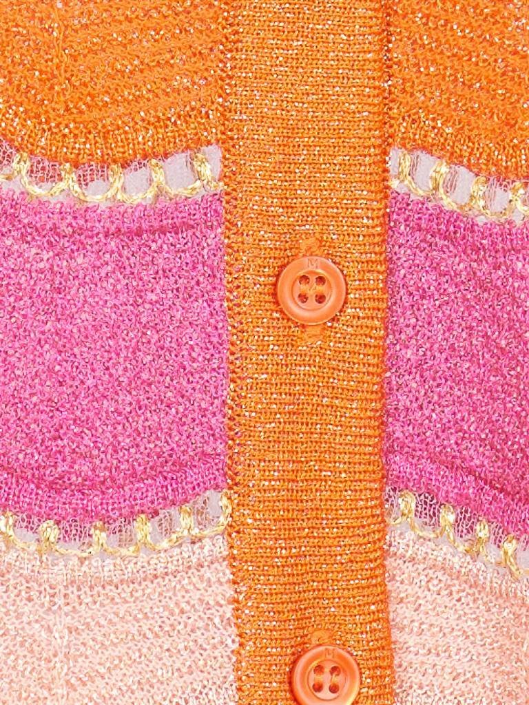 M Missoni Gestreept vest oranje