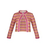 M Missoni Gestreept vest roze