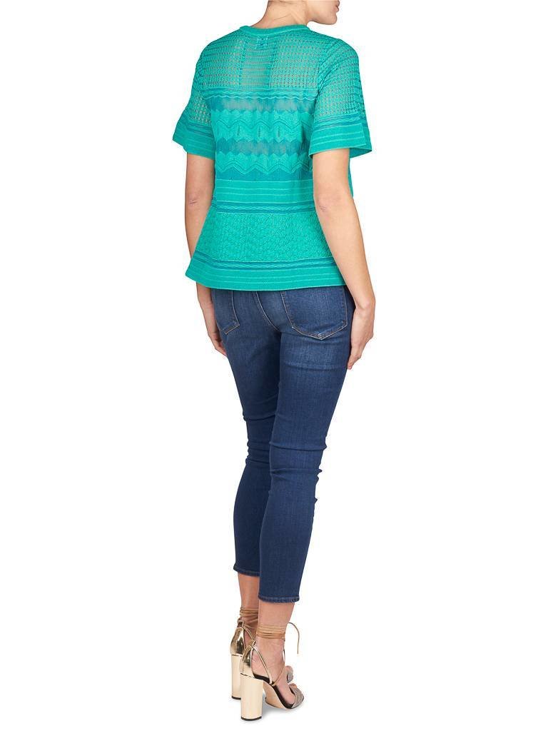 M Missoni Mesh pullover green