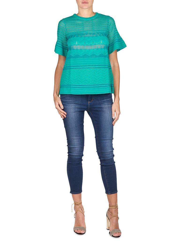 M Missoni Mesh pullover groen