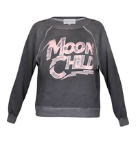 Wildfox Moon child sweater black