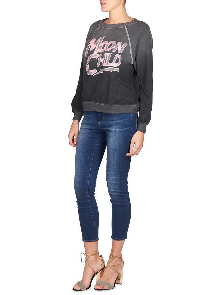 Wildfox Moon child Sweatshirt schwarz