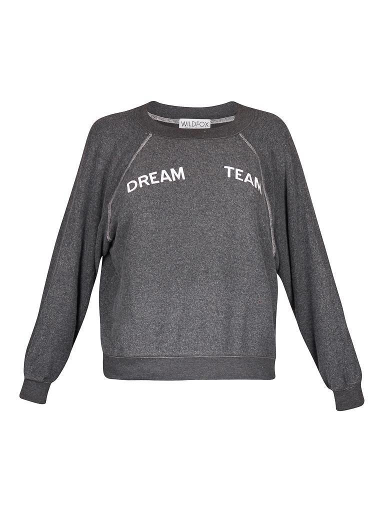 Wildfox Dream team sweater zwart