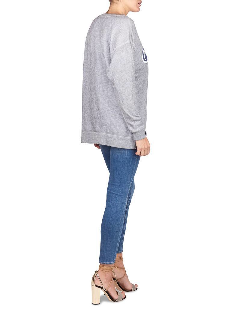 Wildfox Vintage rainbow sweater grijs