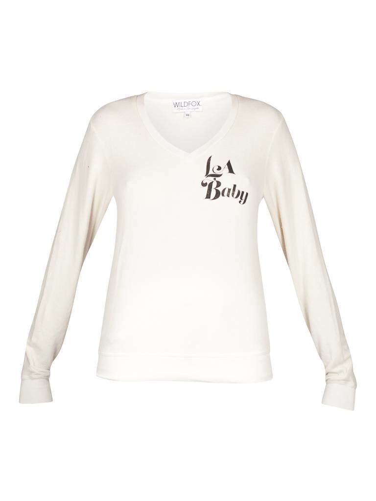 Wildfox LA baby sweater cream